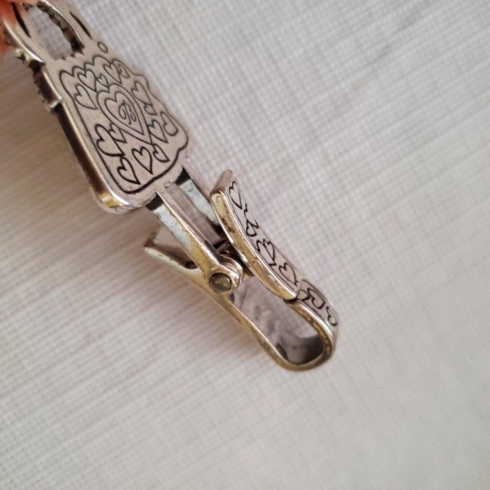 Brighton love blossom ID badge clip necklace - Picture 11 of 14